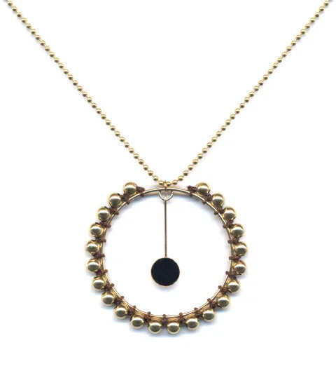 Elegant Pearl Necklaces-Sun Necklace