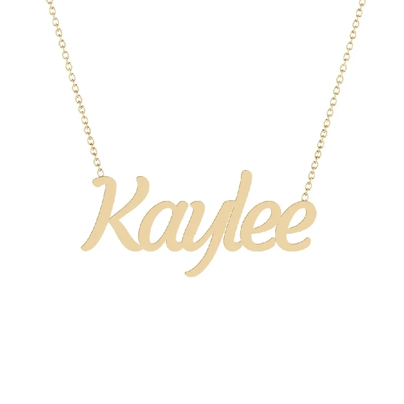 Opal Necklace for Women-Gold Name Necklace - Kaylee