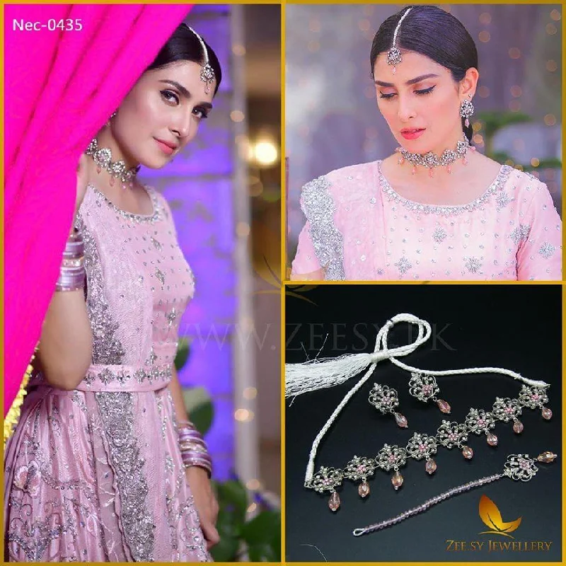 Stylish Statement Necklaces-AYEZA KHAN NECKLACE-0435