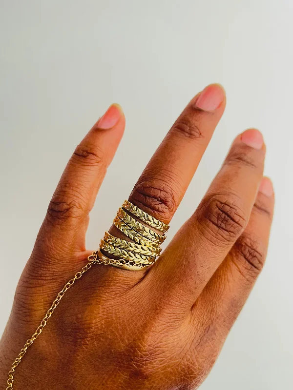 Fashionable Statement Rings-Braid Ring SOLD OUT