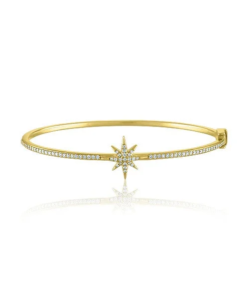 Elegant Gold Bangle Sets-Northstar Bangle